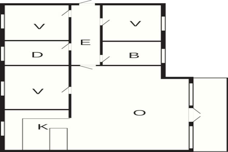 5 persoons vakantie huis in Rødby-By Traum-Plattegrond