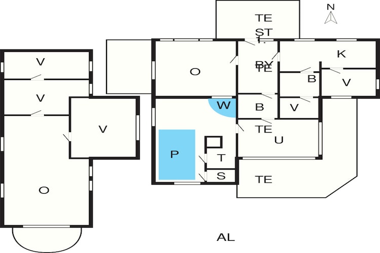 11 Personen Ferienhaus in Thisted-By Traum-Grundriss