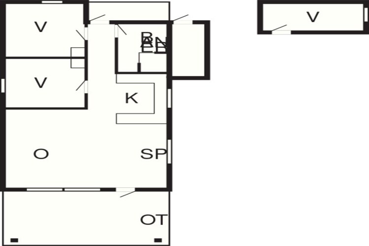 6 persoons vakantie huis in Skibby-By Traum-Plattegrond