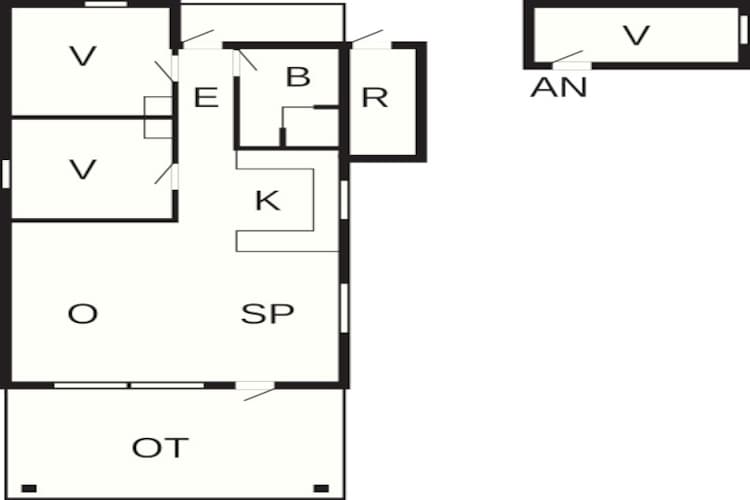 6 persoons vakantie huis in Skibby-By Traum-Plattegrond