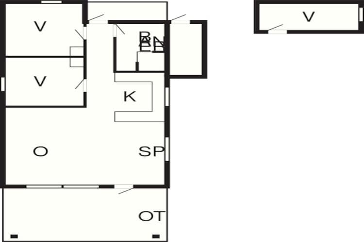 6 persoons vakantie huis in Skibby-By Traum - Plattegrond