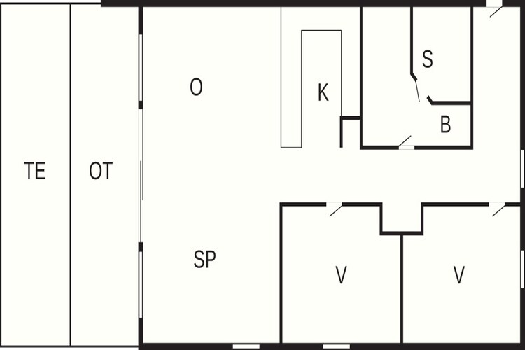OSTSEEAPARTMENTS AM FEHMARNSUND-Plattegrond