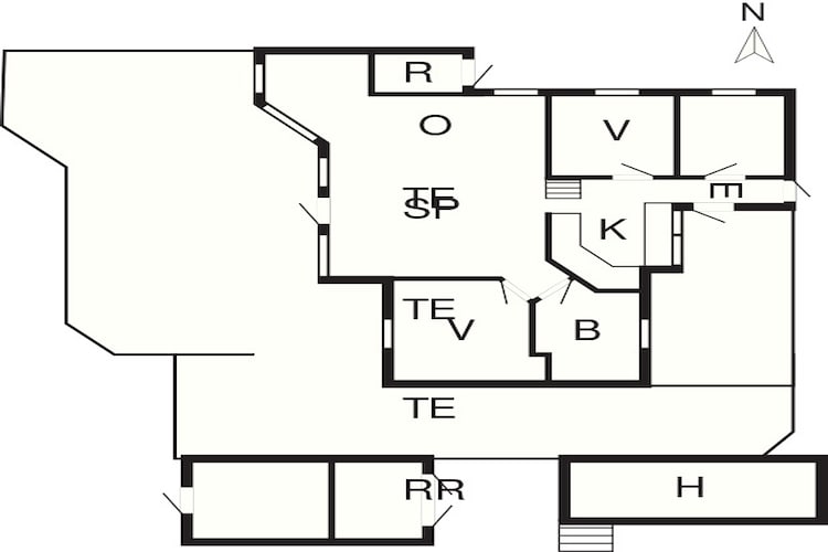 Stijlvol strandhuis -- By Traum Ferienwohnungen - Plattegrond