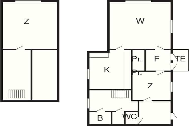 6 person holiday home in Pauliström-By Traum-Floor plan