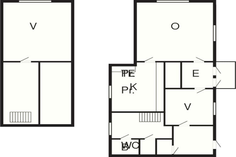 6 person holiday home in Pauliström-By Traum-Floor plan