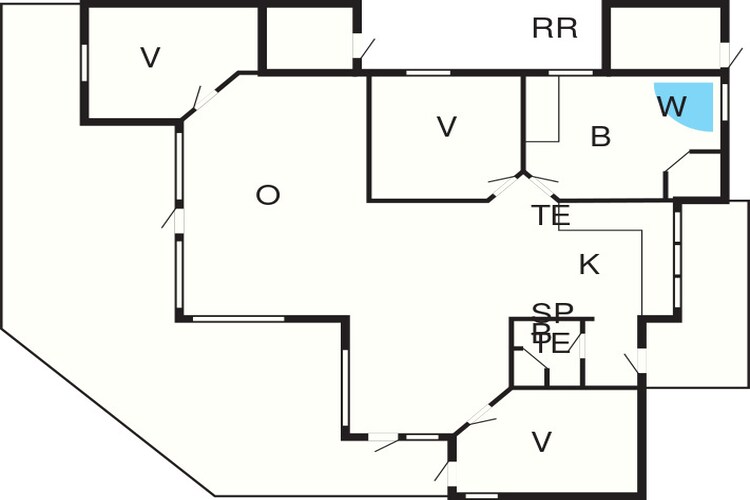 Ruim familieverblijf -- By Traum Ferienwohnungen-Plattegrond