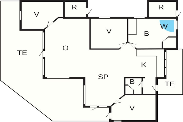 Ruim familieverblijf -- By Traum Ferienwohnungen-Plattegrond