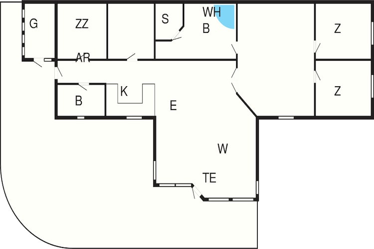 8 persoons vakantie huis in Ålbæk - Plattegrond