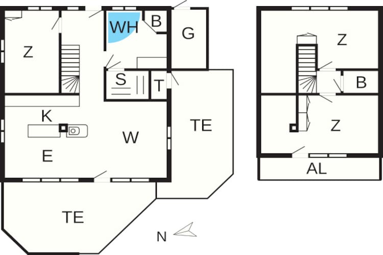 MERKUR 70+48 LOGGIA SW 2.R.-Plattegrond