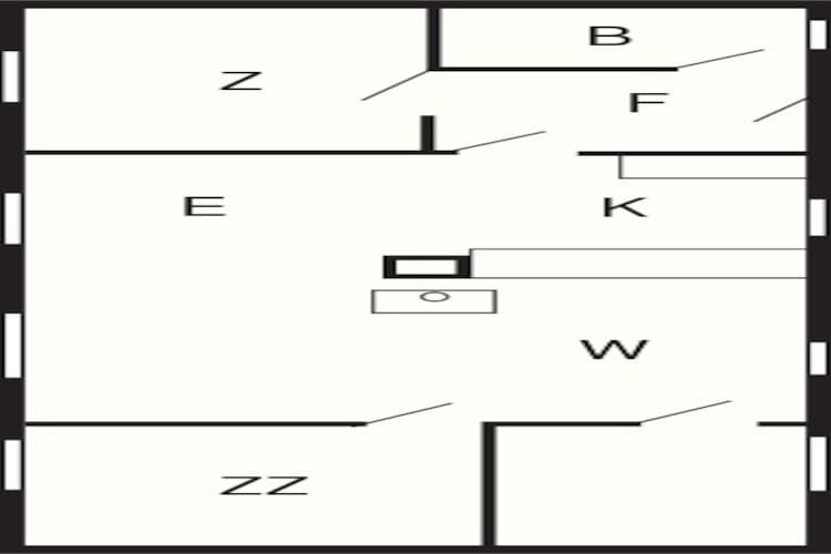 DUEODDE FERIEBY-Plattegrond