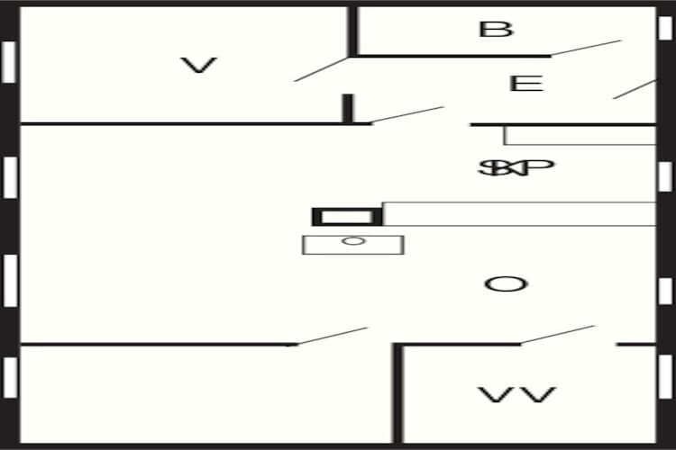 DUEODDE FERIEBY-Plattegrond