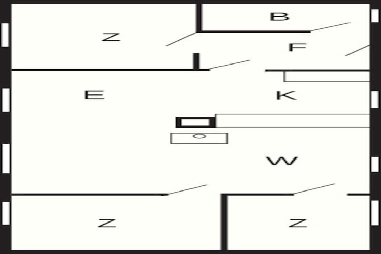 DUEODDE FERIEBY-Plattegrond