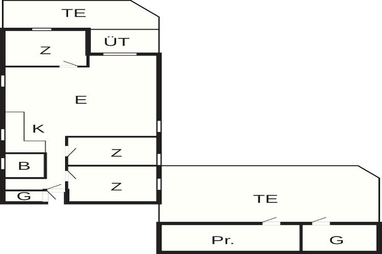 6 persoons vakantie huis in Blokhus-By Traum-Plattegrond