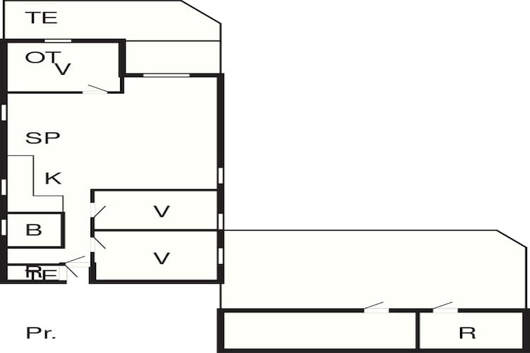 6 persoons vakantie huis in Blokhus-By Traum - Plattegrond
