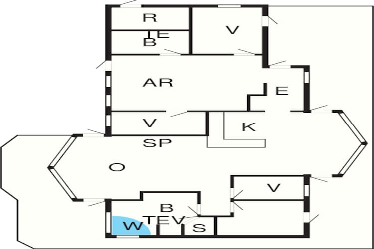 8 persoons vakantie huis in Løkken-By Traum-Plattegrond
