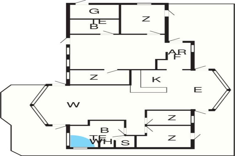 8 persoons vakantie huis in Løkken-By Traum-Plattegrond