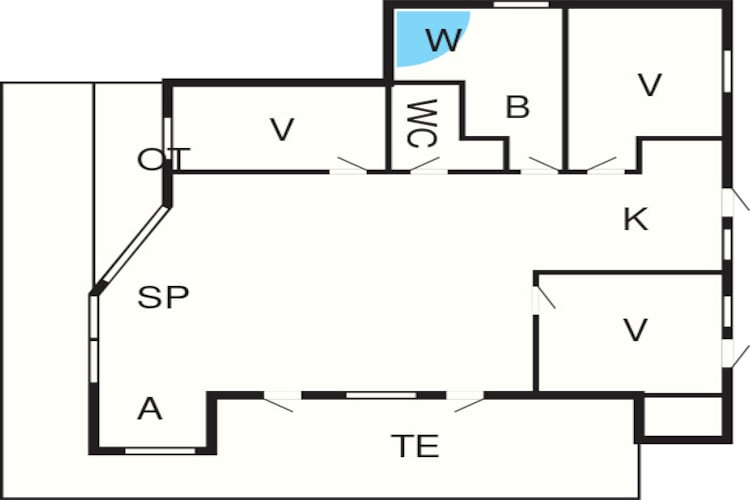 8 persoons vakantie huis in Ansager-By Traum-Plattegrond