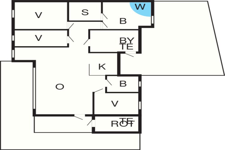 Tranquil Haven in Lodskovvad - By Traum Ferienwohnungen-Floor plan