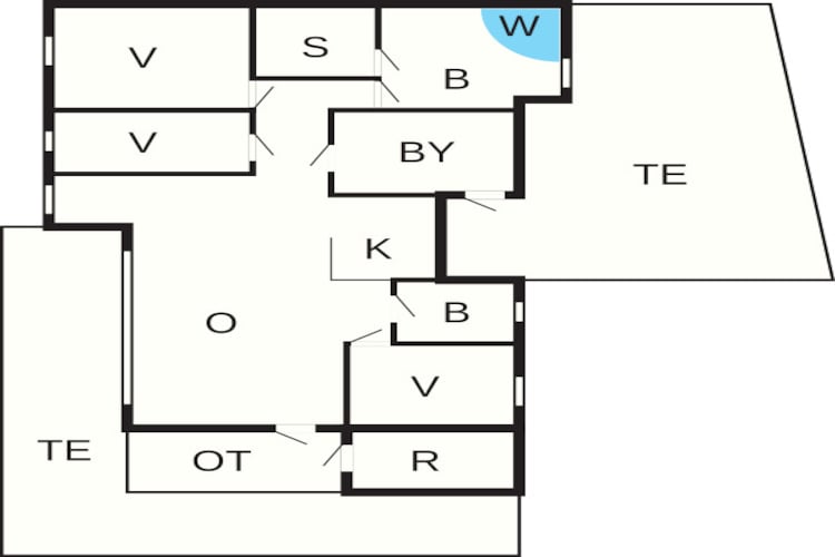 Tranquil Haven in Lodskovvad - By Traum Ferienwohnungen-Floor plan