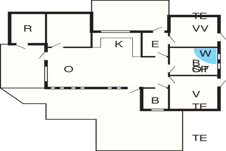 6 persoons vakantie huis in Hirtshals-By Traum-Plattegrond