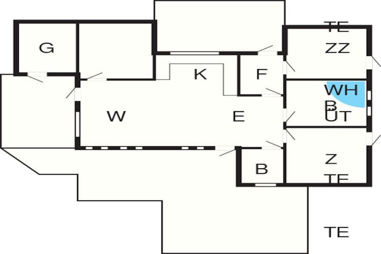 6 persoons vakantie huis in Hirtshals-By Traum - Plattegrond