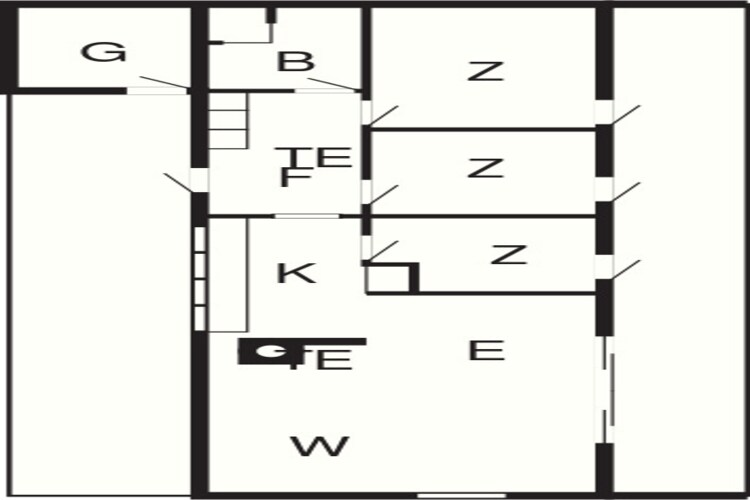 6 persoons vakantie huis in Løkken-By Traum-Plattegrond