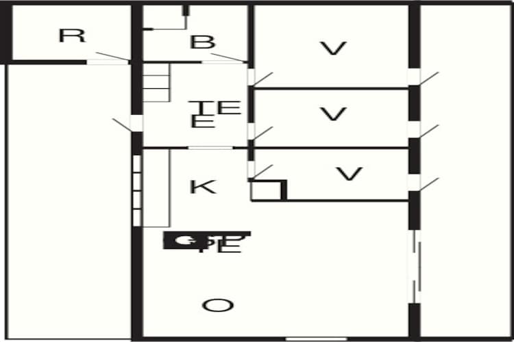 6 persoons vakantie huis in Løkken-By Traum-Plattegrond