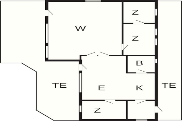8 persoons vakantie huis in Løgstør-By Traum-Plattegrond