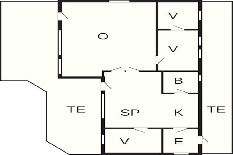8 persoons vakantie huis in Løgstør-By Traum-Plattegrond