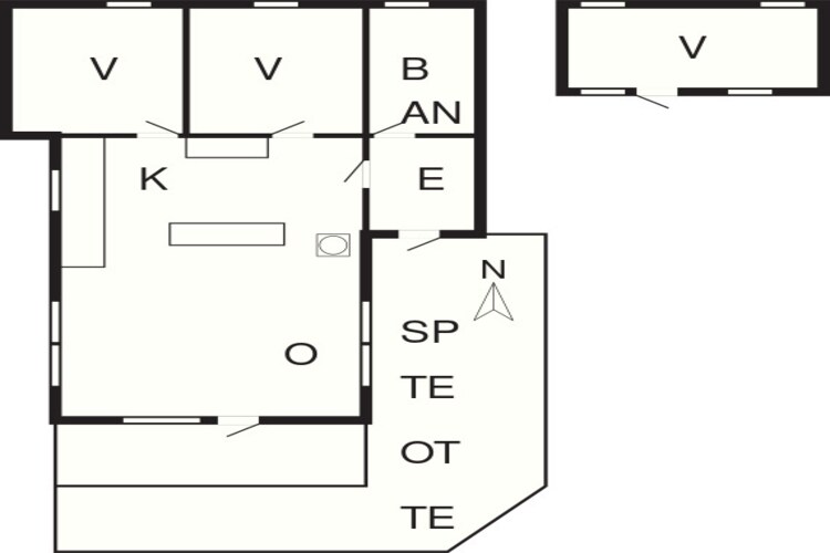 Strandplezier & Ontspanning -- By Traum Ferienwohnungen-Plattegrond