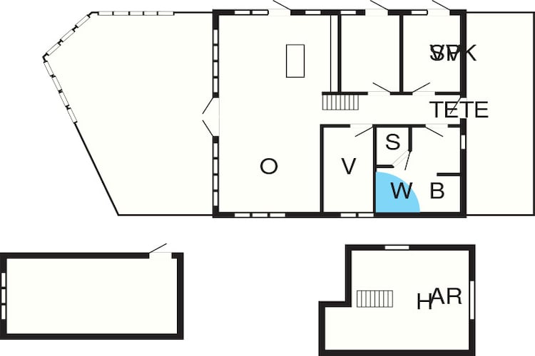 8 persoons vakantie huis in Løkken-By Traum-Plattegrond