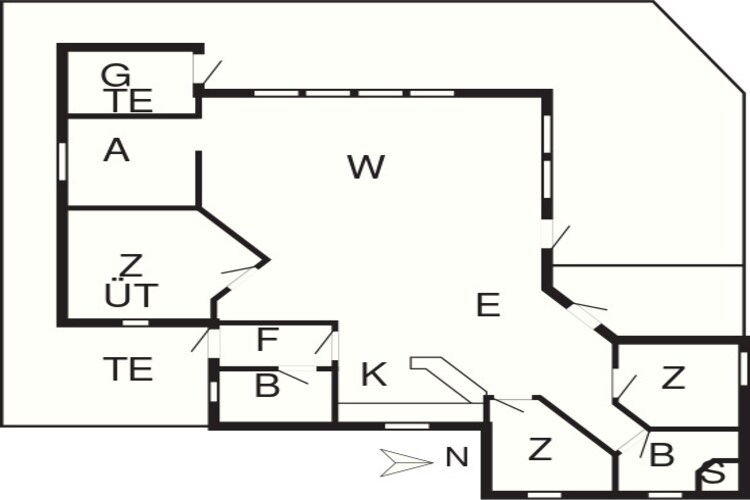 10 persoons vakantie huis in Harboøre-By Traum-Plattegrond