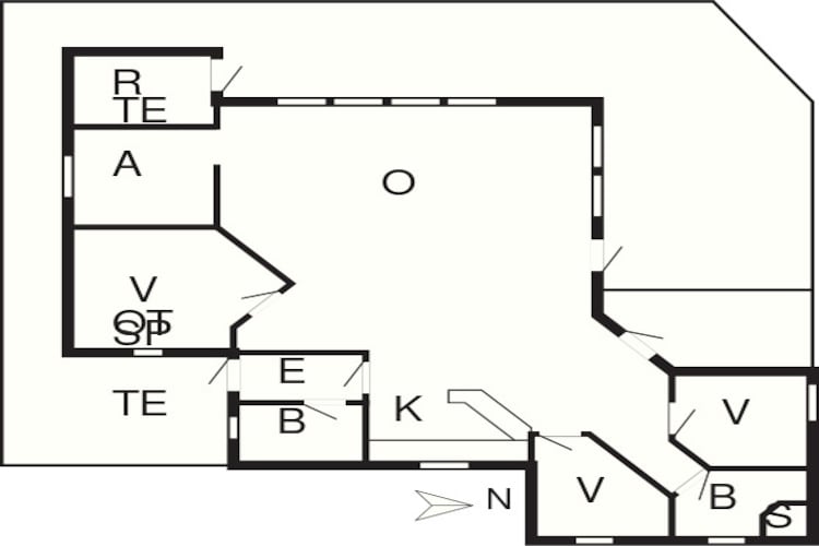 10 persoons vakantie huis in Harboøre-By Traum-Plattegrond
