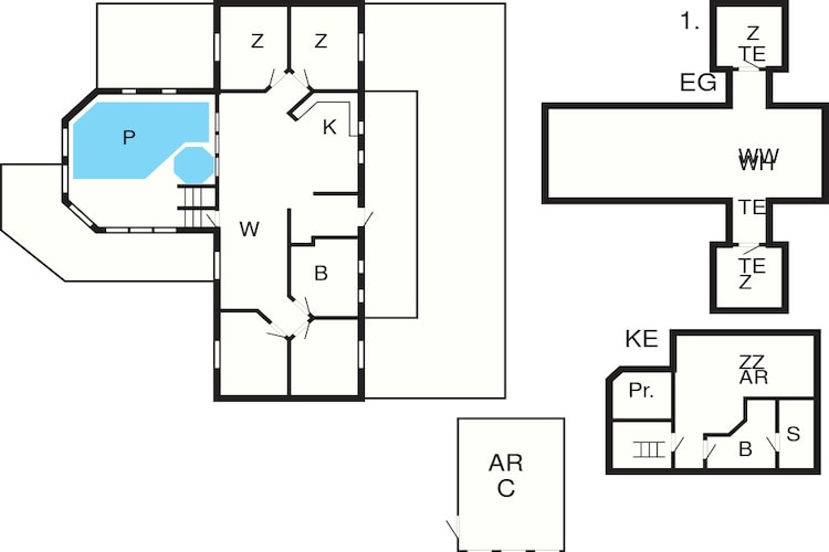 12 Personen Ferienhaus in Hirtshals-By Traum-Grundriss
