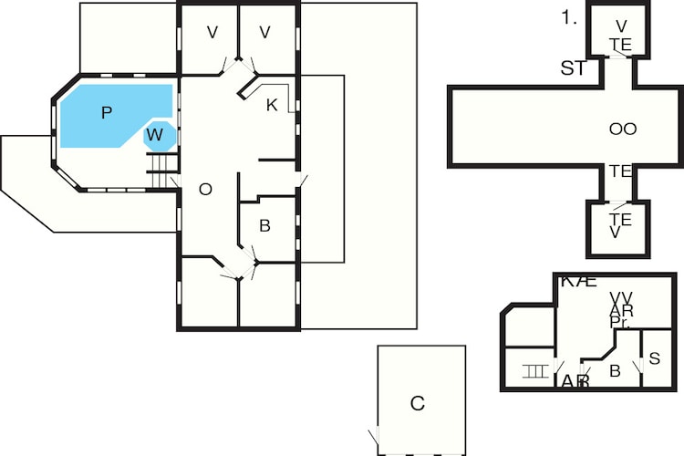 12 Personen Ferienhaus in Hirtshals-By Traum-Grundriss
