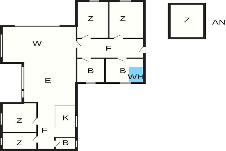 Afgelegen Spa-Retraite -- By Traum Ferienwohnungen-Plattegrond
