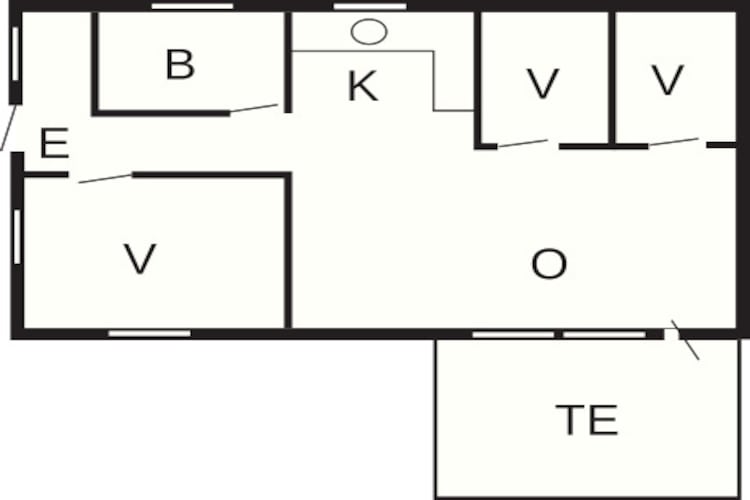 8 persoons vakantie huis in Stege-By Traum-Plattegrond