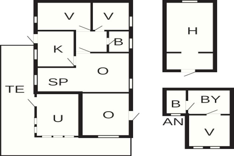8 persoons vakantie huis in Ebeltoft-By Traum-Plattegrond