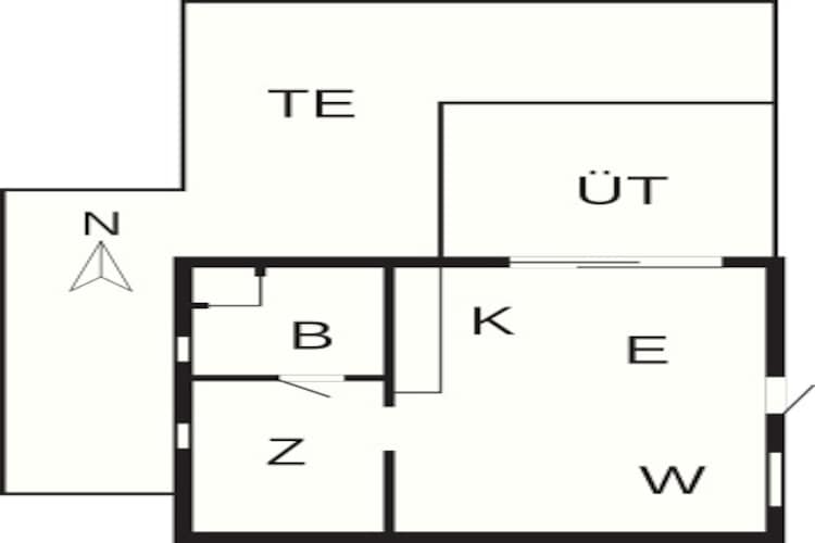 5 persoons vakantie huis in KÅLLEKÄRR-By Traum - Plattegrond