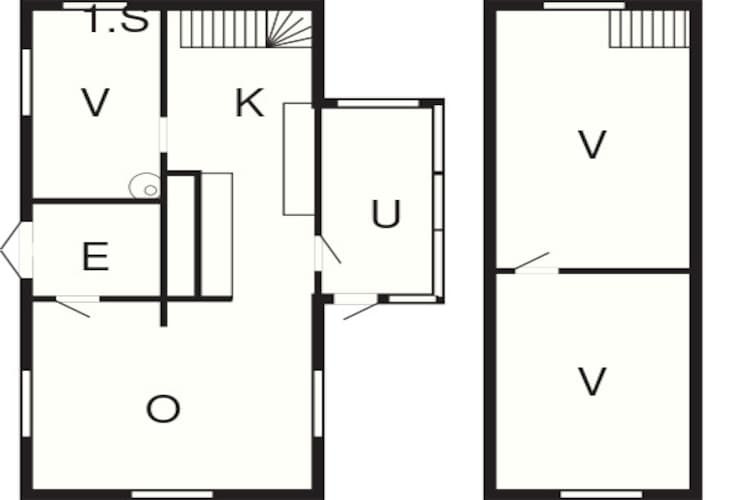 6 person holiday home in Vislanda-By Traum-Floor plan