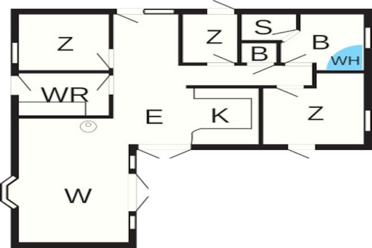 Rustige strand retraite -- By Traum Ferienwohnungen-Plattegrond