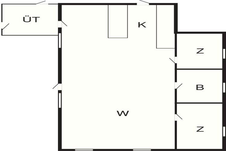 4 persoons vakantie huis in Fårvang-By Traum-Plattegrond