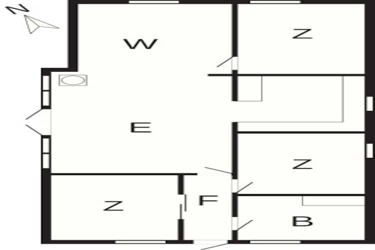 6 persoons vakantie huis in Ansager-By Traum-Plattegrond