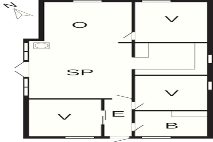 6 persoons vakantie huis in Ansager-By Traum-Plattegrond