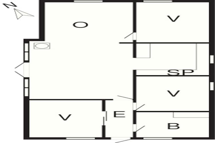 6 persoons vakantie huis in Ansager-By Traum - Plattegrond