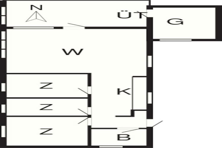 6 persoons vakantie huis in Vinderup-By Traum-Plattegrond