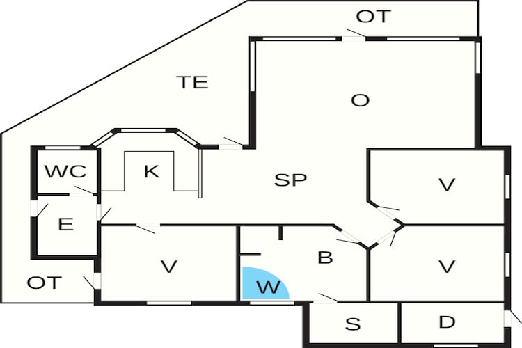 Luxe Spa Retreat bij strand -- By Traum Ferienwohnungen-Plattegrond