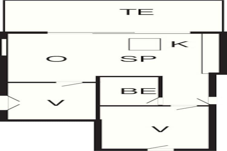 Exclusief penthouse aan zee - Plattegrond