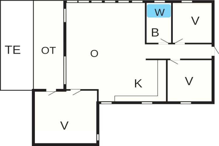 5 persoons vakantie huis in Blåvand-By Traum-Plattegrond