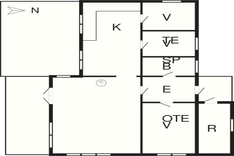 5 persoons vakantie huis in Strandby-By Traum-Plattegrond